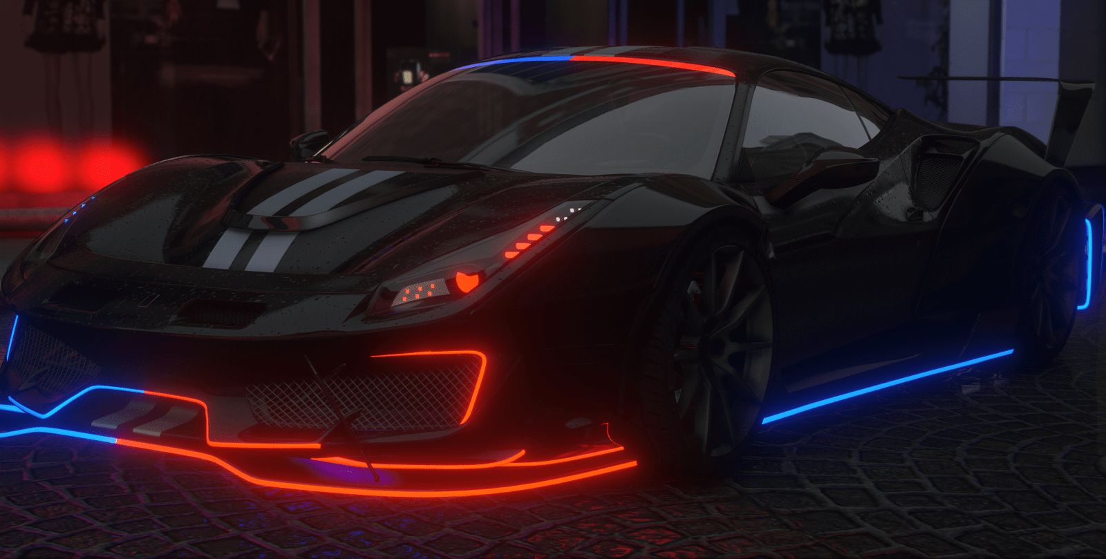 FiveM Debadged Vehicle 2023 Ferrari Pista 488 - Northern Modifications