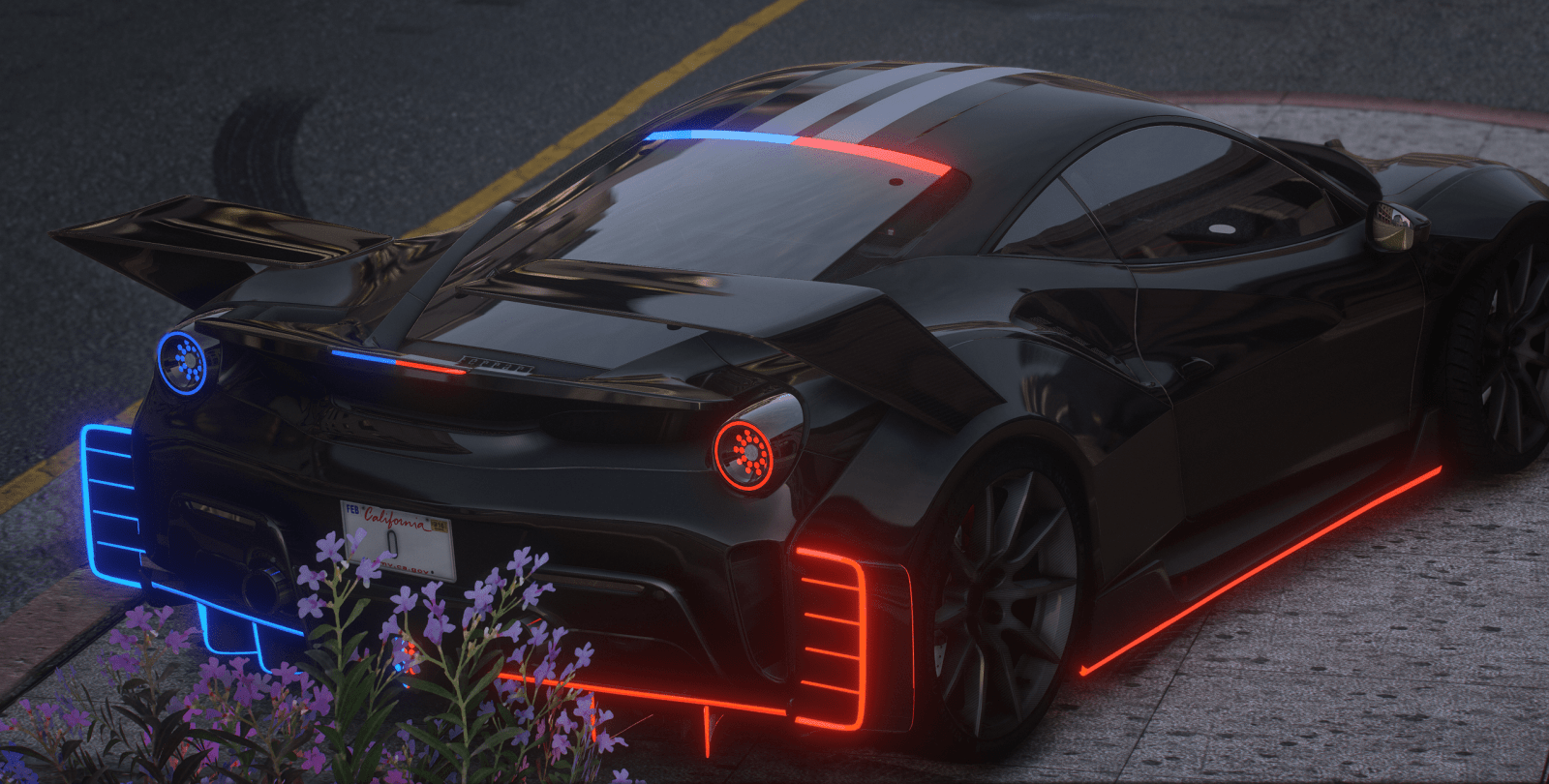 FiveM Debadged Vehicle 2023 Ferrari Pista 488 - Northern Modifications