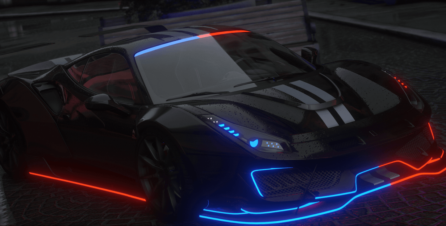 FiveM Debadged Vehicle 2023 Ferrari Pista 488 - Northern Modifications