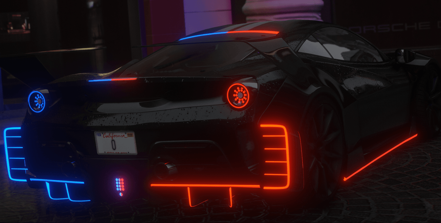 FiveM Debadged Vehicle 2023 Ferrari Pista 488 - Northern Modifications
