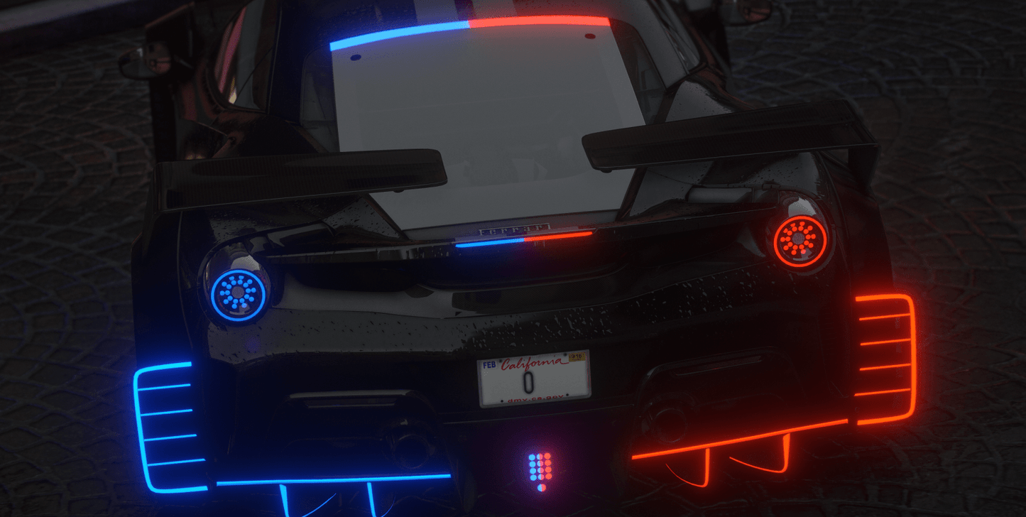 FiveM Debadged Vehicle 2023 Ferrari Pista 488 - Northern Modifications