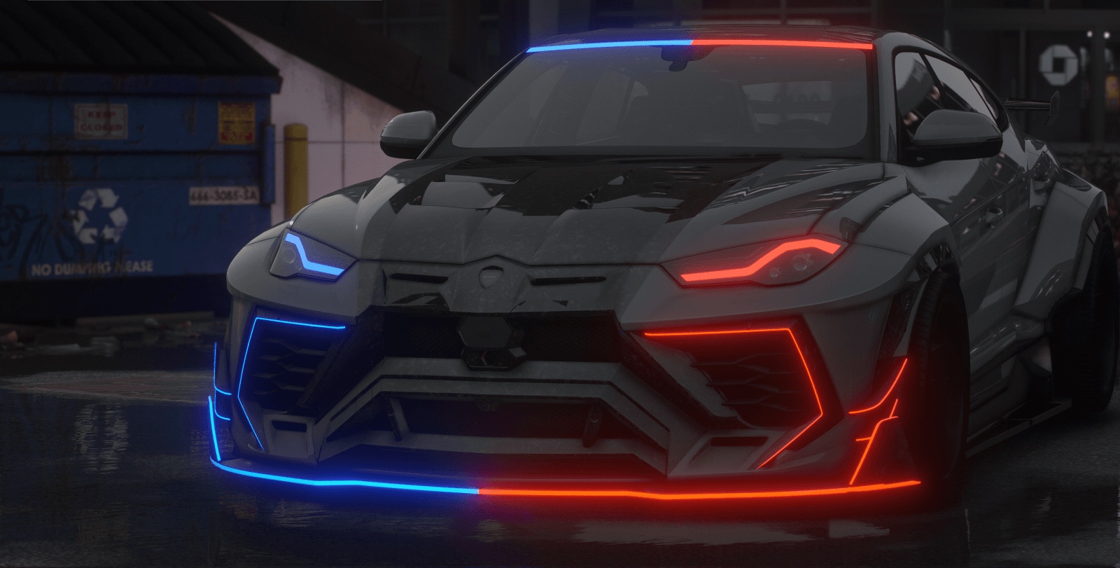 FiveM Debadged Vehicle 2023 Lamborghini Urus Mansory - Northern Modifications