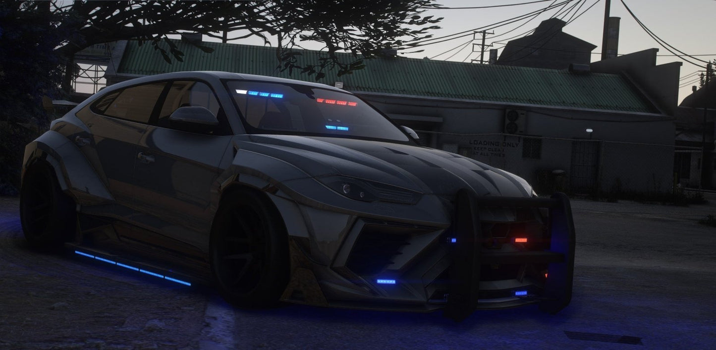 FiveM Debadged Vehicle 2023 Lamborghini Urus Mansory - Northern Modifications