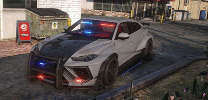 FiveM Debadged Vehicle 2023 Lamborghini Urus Mansory - Northern Modifications