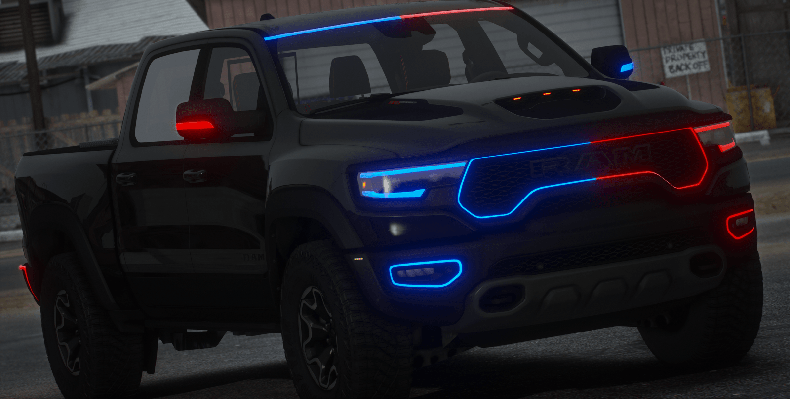 FiveM Debadged Vehicle 2023 Ram 1500 TRX - Northern Modifications