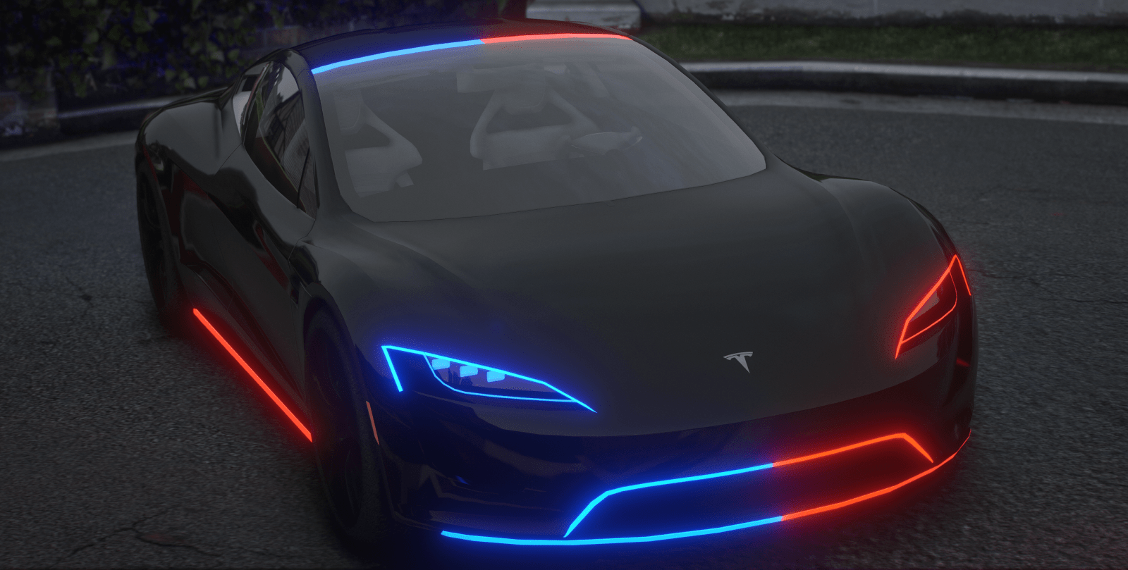 FiveM Debadged Vehicle 2023 Tesla Roadster - Northern Modifications