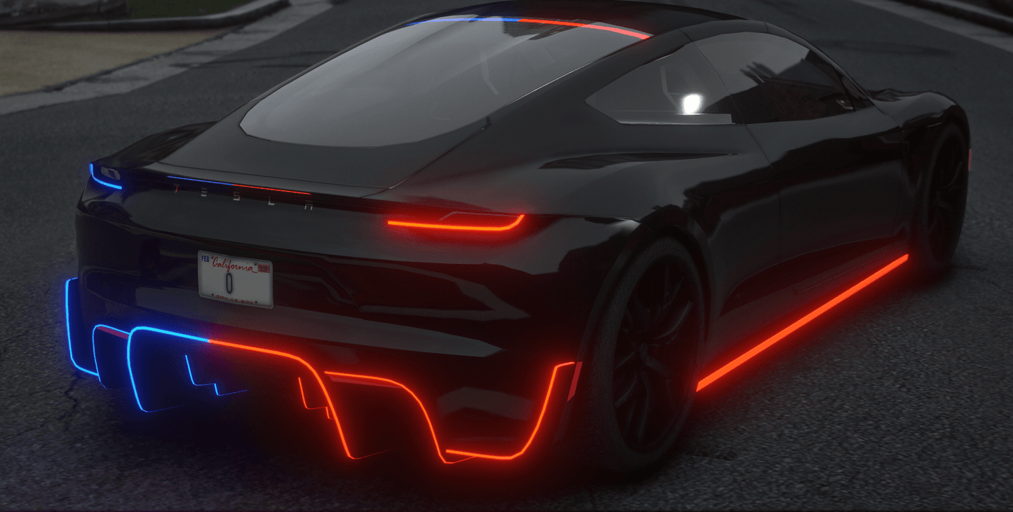 FiveM Debadged Vehicle 2023 Tesla Roadster - Northern Modifications