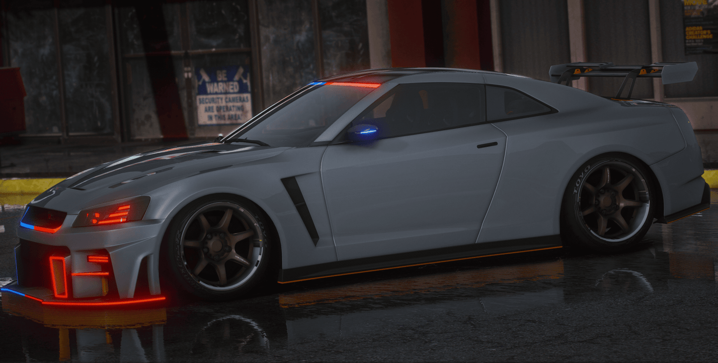 FiveM Debadged Vehicle 2025 Nissan GT - R R36 Concept - Northern Modifications