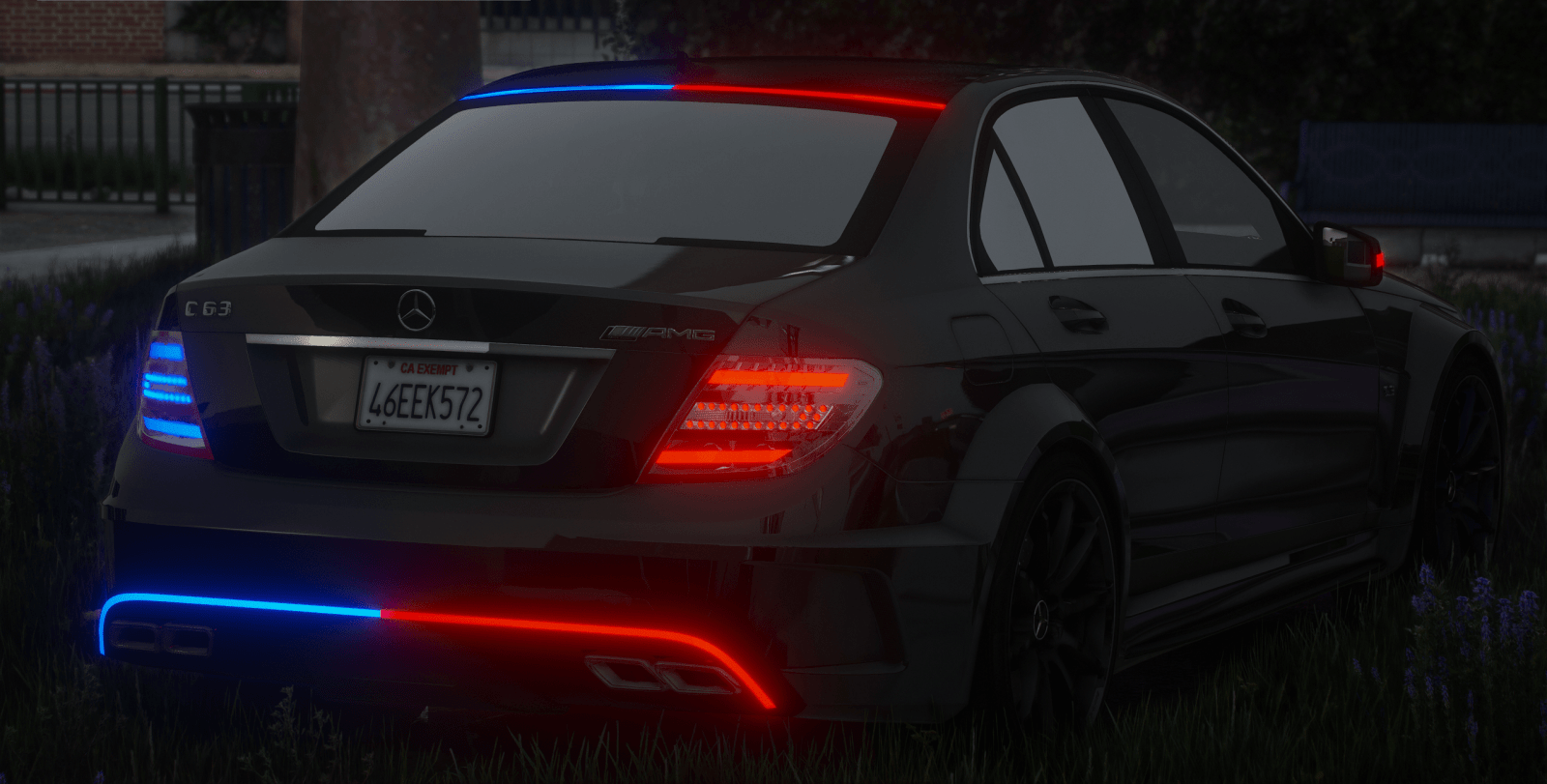 FiveM Debadged Vehicle AMG C63 Black Series 2013 - Northern Modifications