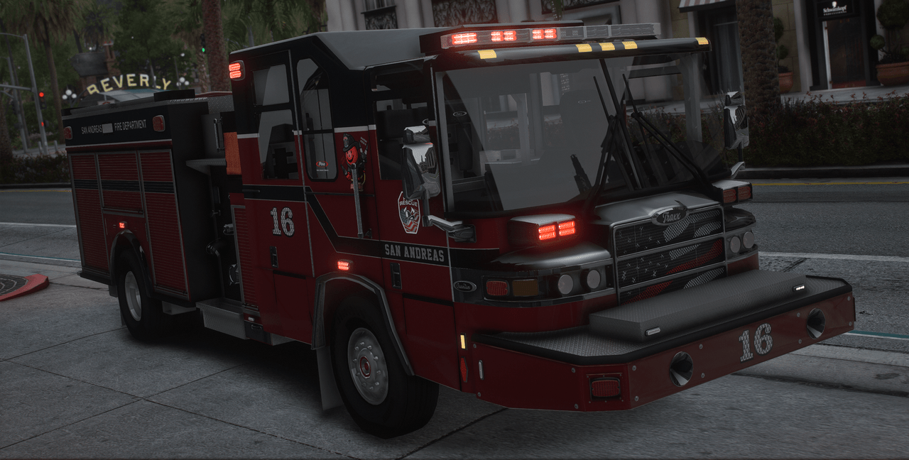 FiveM Debadged Vehicle Generic Quantum FD Engine - Northern Modifications