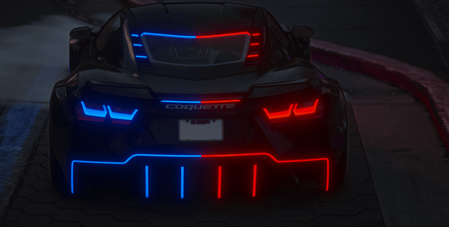 FiveM Lore Vehicle Invetero Coquette D10 Widebody - Northern Modifications