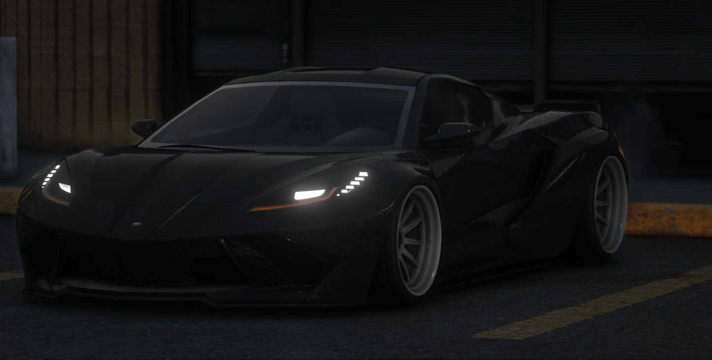 FiveM Lore Vehicle Invetero Coquette D10 Widebody - Northern Modifications