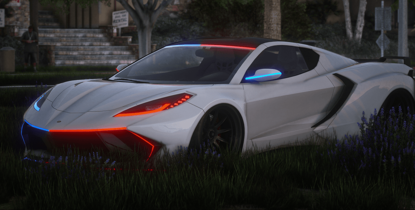 FiveM Lore Vehicle Invetero Coquette D10 Widebody - Northern Modifications