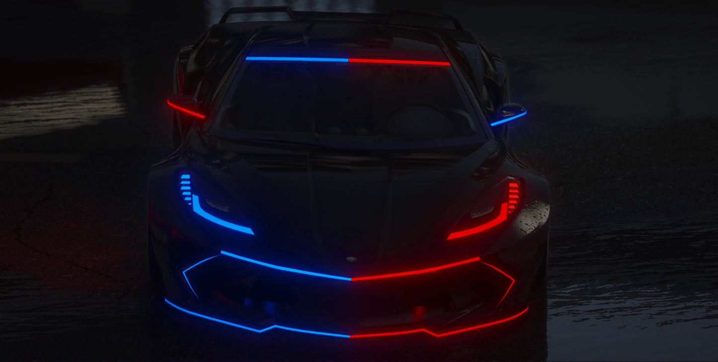 FiveM Lore Vehicle Invetero Coquette D10 Widebody - Northern Modifications