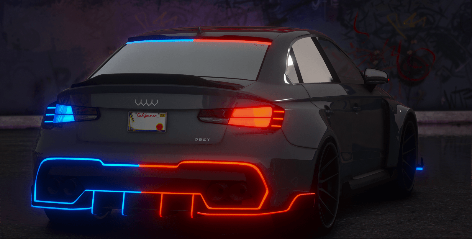 FiveM Lore Vehicle Obey Tailgater S Widebody - Northern Modifications