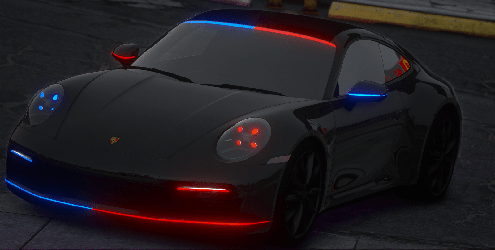FiveM Debadged Vehicle Porsche Trio - Northern Modifications